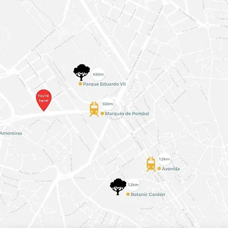 Marques De Pombal Classical Living Апартаменты *